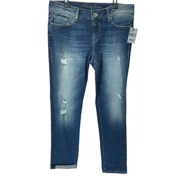 New ~  MAVI ~ Ankle Mid Rise Super Skinny Jeans 27 - Picture 1 of 5
